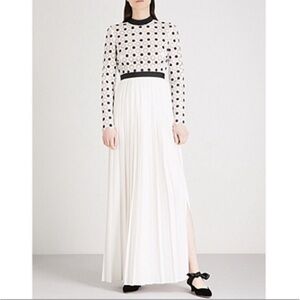 Self Portrait 3D Lace Maxi Dress Modest Size 8 New